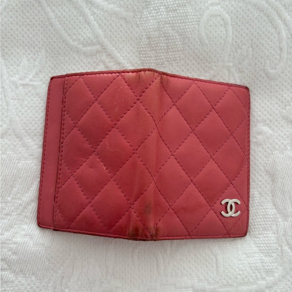 AUTHENTIC Chanel card holder ( pink) - Picture 3 of 4